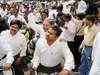 Stir against Telangana paralyses services in Seemandhra
