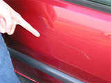 Get rid of scratches on your car
