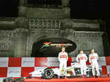 Force India F1 team members