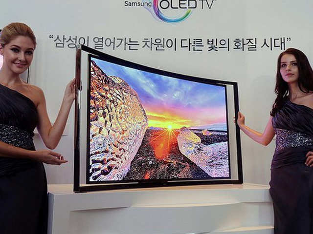 Flexible OLED TV