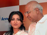 Soha Ali Khan with TCS CEO