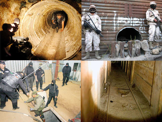 How drug tunnels are built, used along US-Mexico border