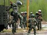 Chinese paramilitary riot police