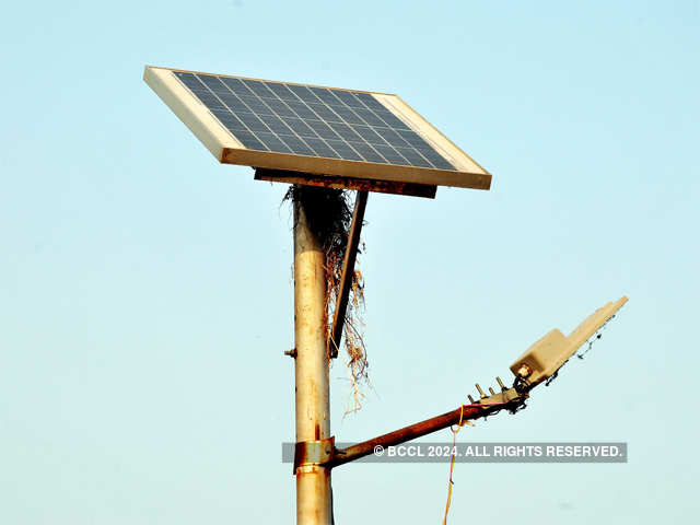 Installed solar power capacity