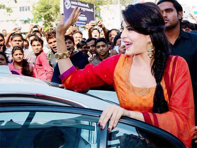 Jacqueline Fernandez at an event in Ahmedabad