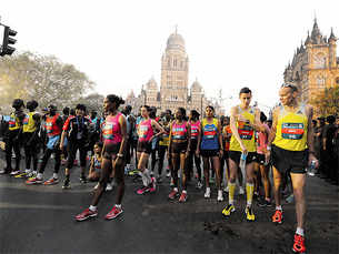 Ten best images from star-studded Mumbai Marathon