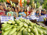 Protest against hike in commodity prices