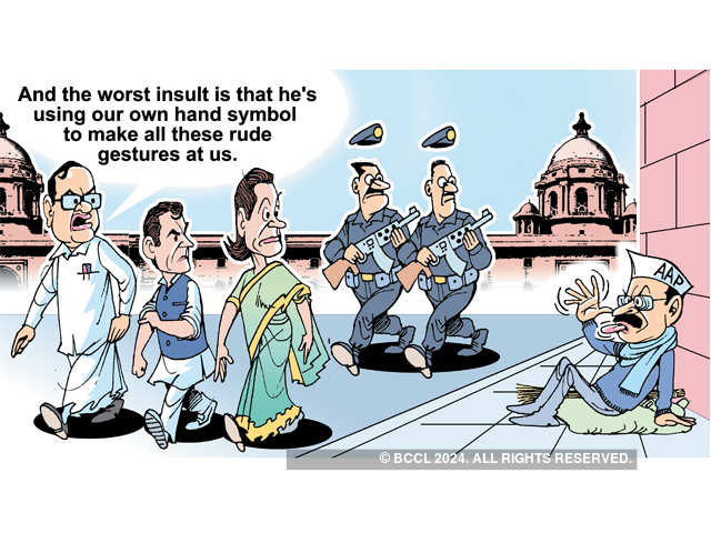 AAP's 'Dum' government - 'Khaas' cartoons on Aam Aadmi Party | The Economic  Times