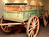 Two mule team Wagon displayed