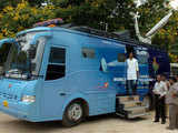 ISRO Telemedicine vehicle
