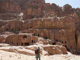 Urn tombs of Petra in Jordan