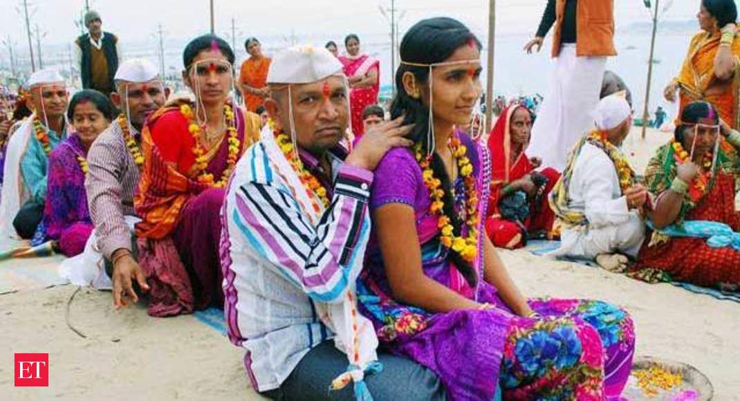 Magh Mela Festival In Allahabad Maharashtrian Devotees At Sangam In