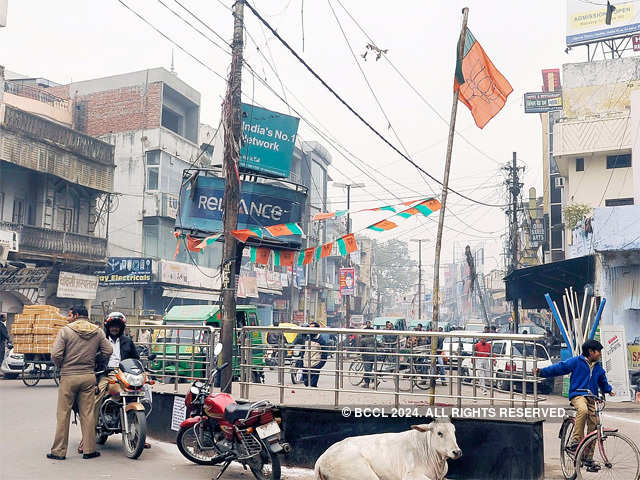 BJP hoisted party flag on Republic Day