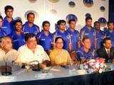 Raje with Rajasthan Royals