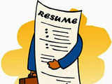 Typical resume format 