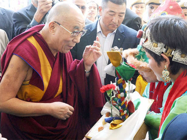 Dalai Lama  in Guwahati