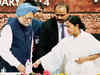 PM Manmohan Singh gifts commemorative stamp on Indian Museum to Mamata