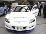 Mazda Motor Corp's hydrogen-powered vehicle