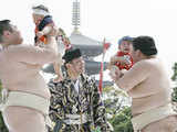 Baby crying contest in Tokyo 