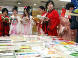 Chinese students studying Japanese language