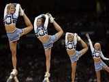 North Carolina Tar Heels cheerleaders