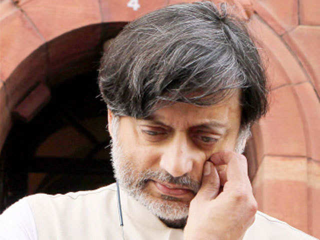 Shashi Tharoor at Parliament House