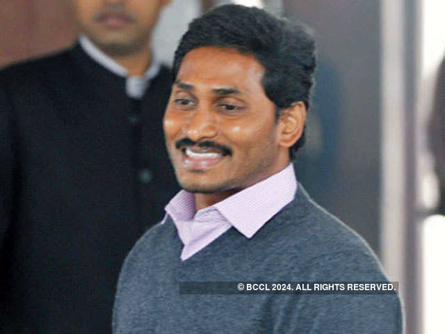 YSR Congress chief Y S Jaganmohan Reddy at Parliament House