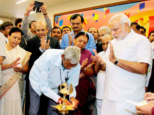 Narendra Modi inaugurates Swarnim Sankul 2 in Gandhinagar
