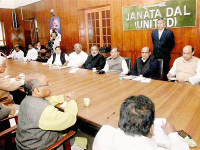 JD(U) National Executive meeting