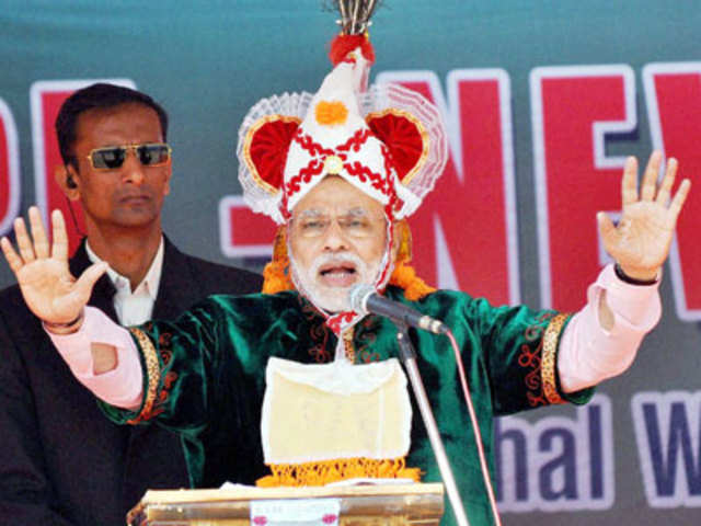 Narendra Modi's rally in Imphal West