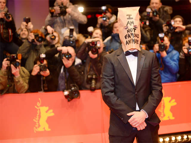 Shia LaBeouf arrives for the screening of  'Nymphomaniac Volume I