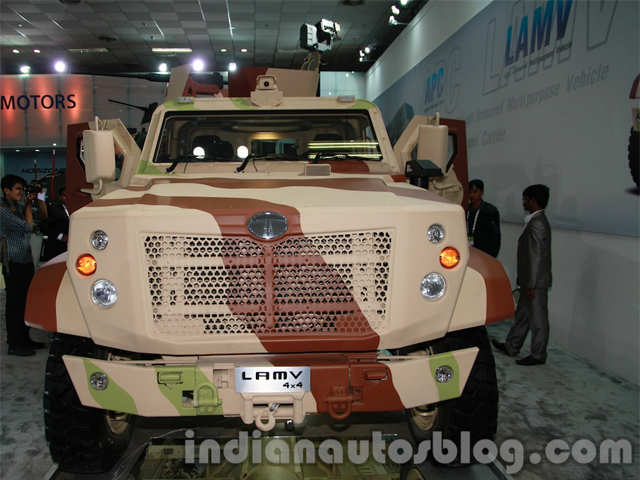 Tata Motors unveils LAMV armoured vehicle