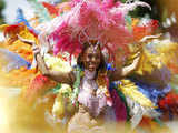 Brazilian dancer at Berlin street parade