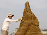 Sand sculpture exhibition