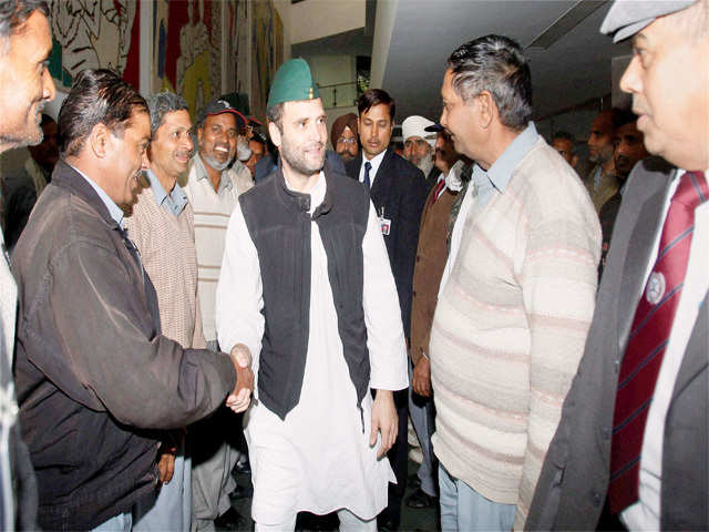 Rahul Gandhi meeting with Ex-Servicemen