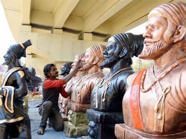 Shiv Jayanti festival preparations