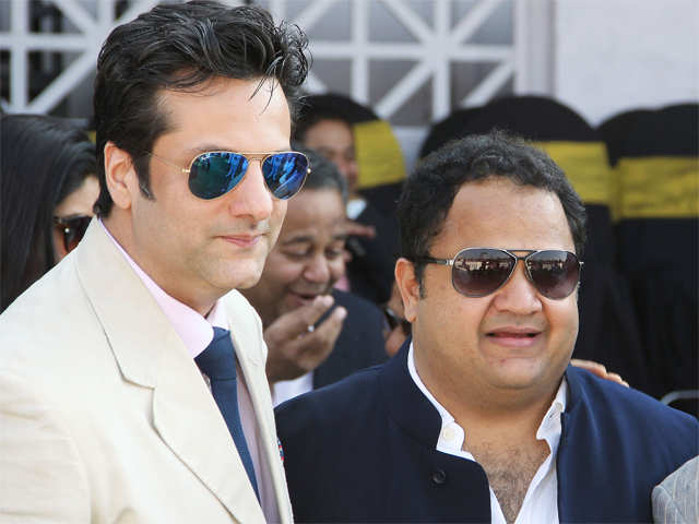 Fardeen Khan at the Mahalaxmi Racecourse