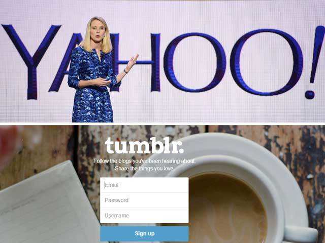 Yahoo buys Tumblr