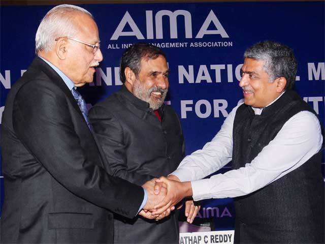 Anand Sharma at AIMA 8th National Management Day