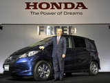 Honda's new compact minivan 'Freed'