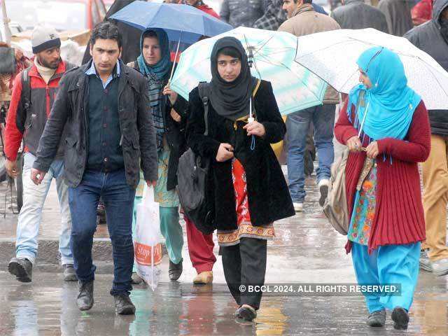 Heavy rainfall in Srinagar