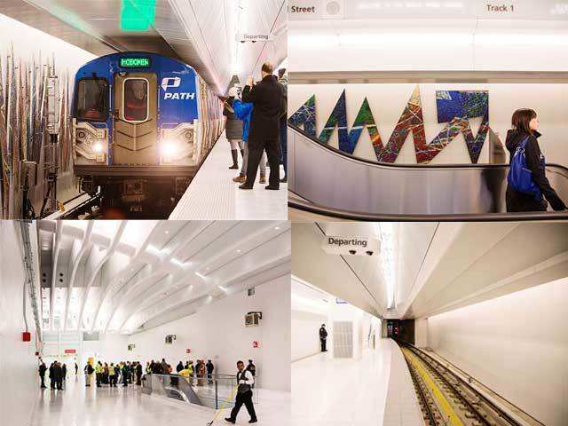 First platform opens at World Trade Center station