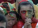 Portugal's fans react to Euro 2008 match