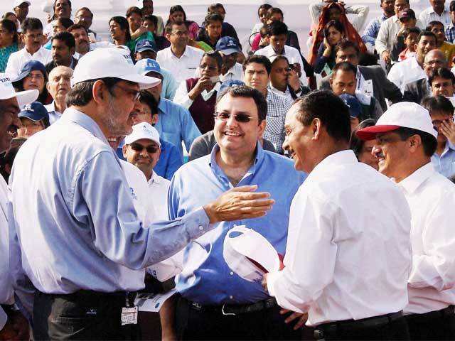 Cyrus Mistry at a function in Jamshedpur