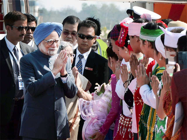 PM Manmohan Singh in Myanmar