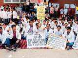 Doctors of some Delhi hospitals join strike