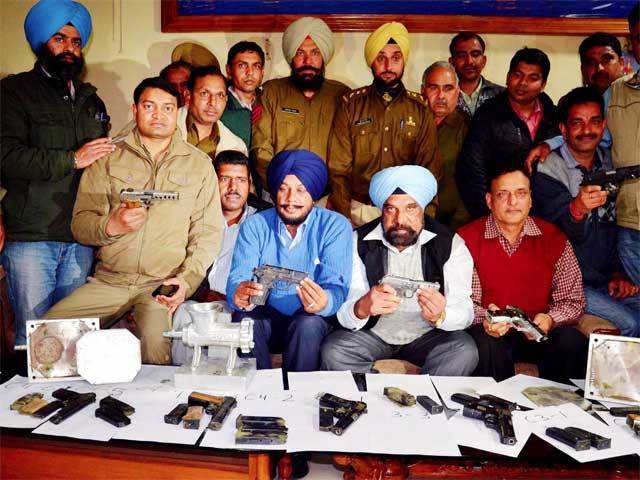 Weapons seized in Amritsar