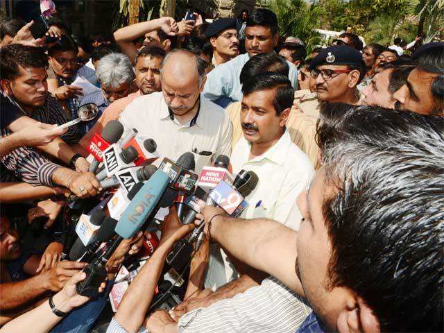 Arvind Kejriwal in Ahmedabad