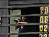 Andrew Symonds takes pictures of Australian team