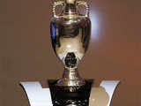 The Euro 2008 trophy